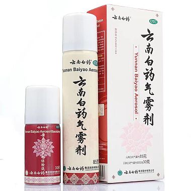 云南白药 云南白药气雾剂 85g+30g/盒 云南白药集团股份有限公司