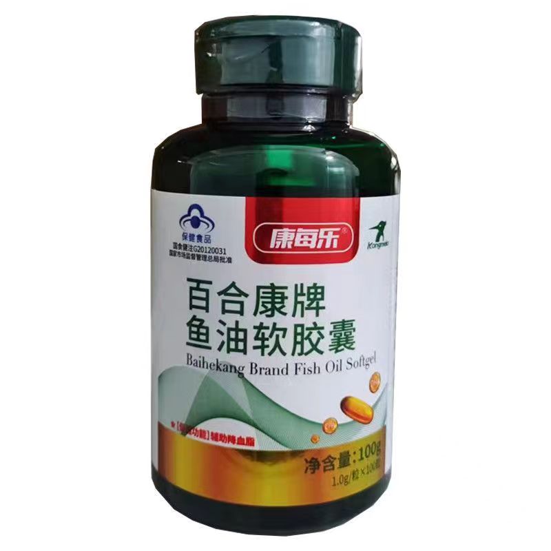 百合康牌 鱼油软胶囊