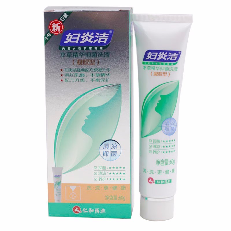 仁和 妇炎洁本草精华抑菌洗液（凝胶型）