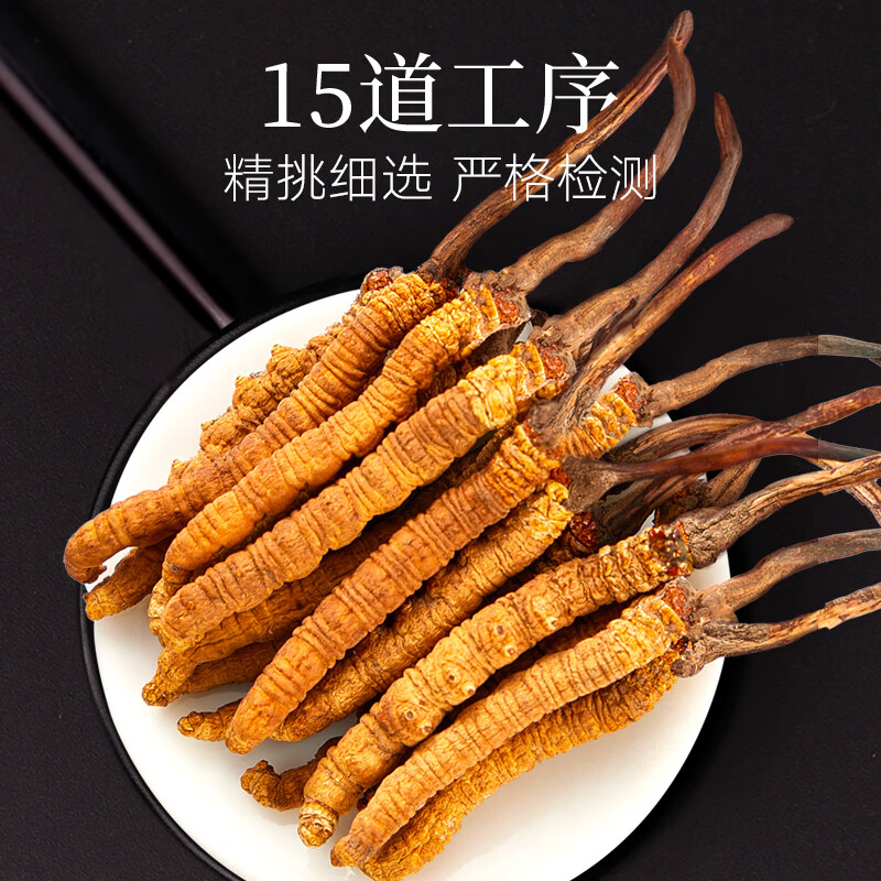 北京同仁堂 冬虫夏草 西藏虫草