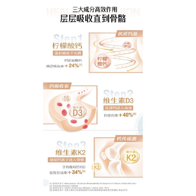 Swisse斯维诗澳洲  K2柠檬酸钙