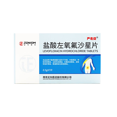 盐酸左氧氟沙星片