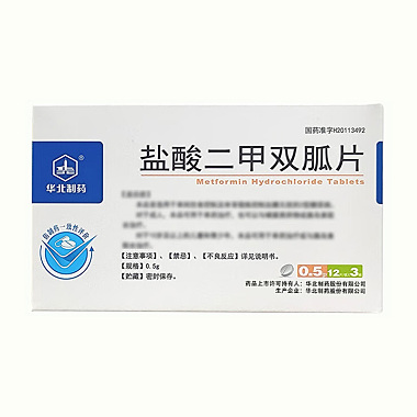 盐酸二甲双胍片