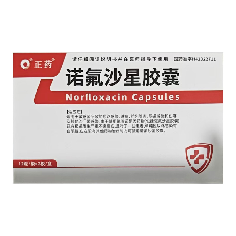 正药 诺氟沙星胶囊