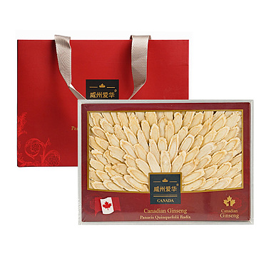 忠记 西洋参片 加拿大 斜片 200g/盒 广东忠记药业股份有限公司
