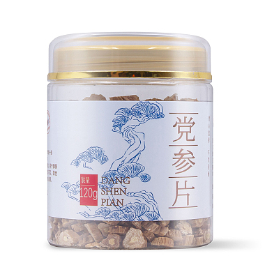 真鑫堂 党参片 片/120g/瓶 江西九州堂中药饮片有限公司