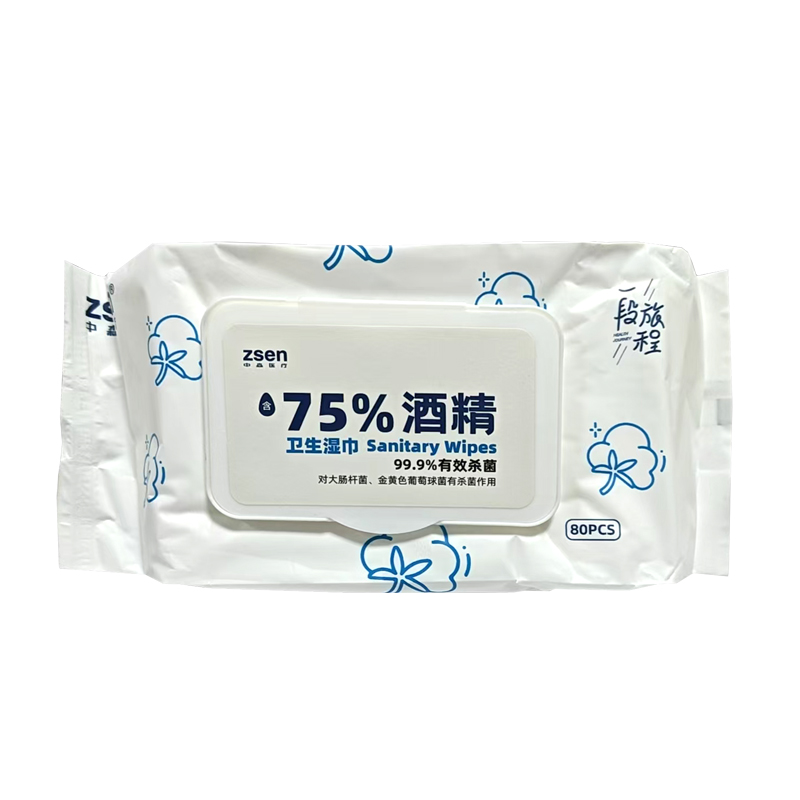 舒尔康 75%酒精卫生湿巾