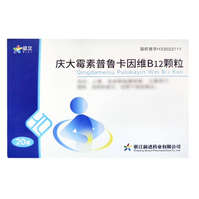 红星 庆大霉素普鲁卡因维B12颗粒