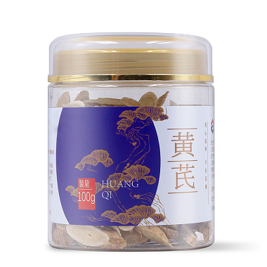 真鑫堂 黄芪 片/100g/瓶 江西九州堂中药饮片有限公司
