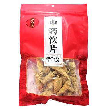 观杏堂 西洋参 亘（5g原丛）100g/袋 湖南省南国药都中药饮片有限公司
