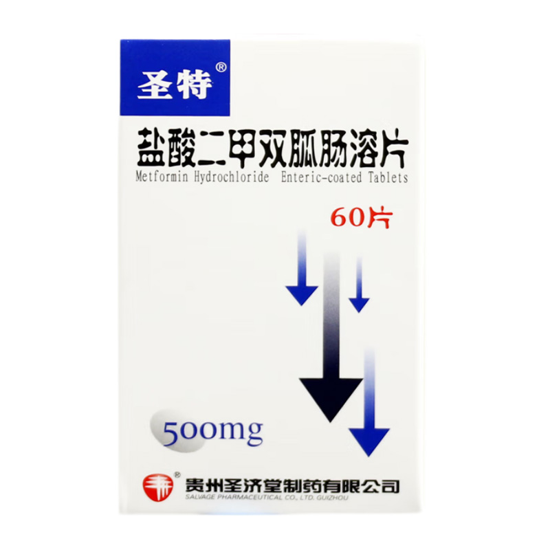 圣特 盐酸二甲双胍肠溶片