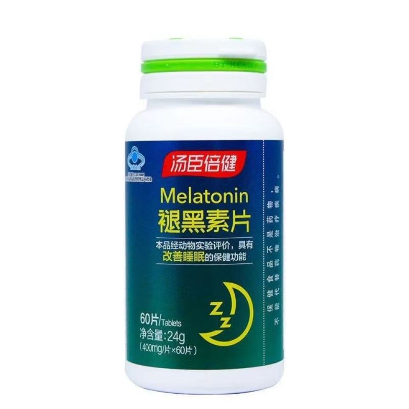 组合商品 天麻 薄片/150g/袋+汤臣倍健褪黑素片 400mg*60片/瓶