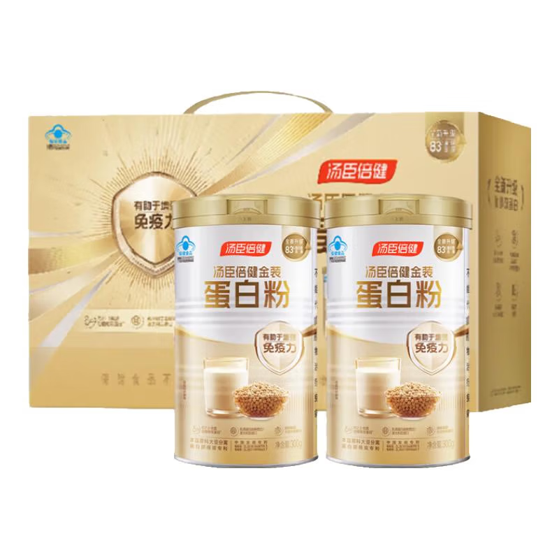 组合商品 红参 薄片(特大)/150g/袋+汤臣倍健金装牌蛋白粉 300g*2罐/盒