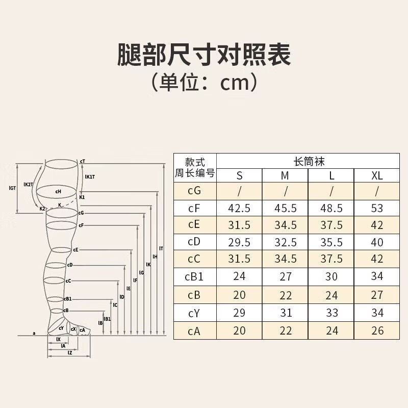倍适威 医用静脉曲张袜