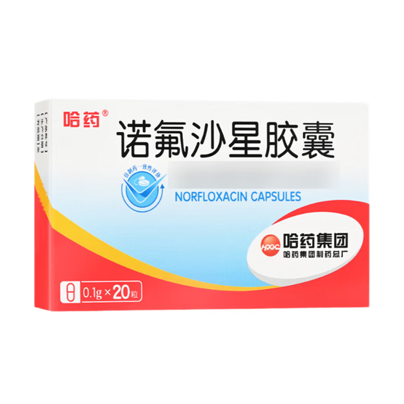 哈药 诺氟沙星胶囊