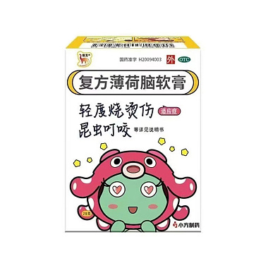 信龙 复方薄荷脑软膏 28g/盒 上海小方制药股份有限公司
