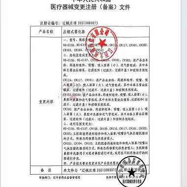 压缩式雾化器
