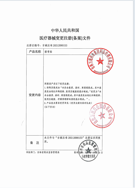 万通 万通筋骨贴